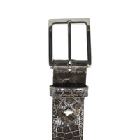 Zelli Italia Zelli Italia 70-100-TPE ALLIGATOR Belt, Taupe