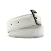 Zelli Italia Zelli Italia 70-100-WHT ALLIGATOR Belt, White
