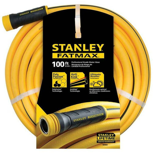 Stanley (#BDS6652) FatMax Professional Grade Water Hose, 5/8" x 100-ft, Yellow EasyOptionXY LLC