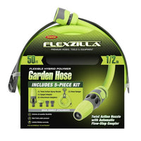Flexzilla? Garden Hose Kit with Quick Connect Attachments, 1/2" x 50' EasyOptionXY LLC
