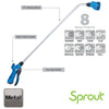 Sprout 8-Pattern 33" Watering Wand in Blue EasyOptionXY LLC