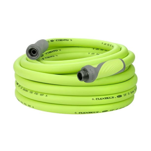 Flexzilla? SwivelGrip? Garden Hose, 5/8" x 50', 3/4" - 11 1/2 GHT Fittings, ZillaGreen? EasyOptionXY LLC