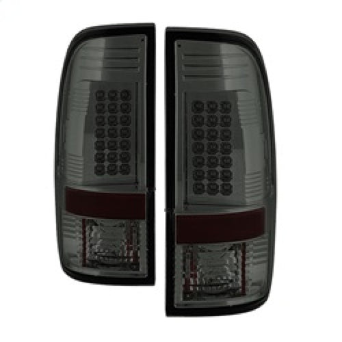 Spyder Ford Super Duty 08-15 LED Tail Lights Smoke ALT-YD-FS07-LED-SM OffRoadUSA.com