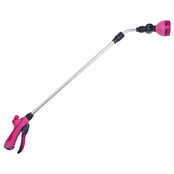 Sprout 7-Pattern 33" Extension Watering Wand in Raspberry Red EasyOptionXY LLC
