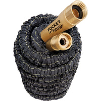 As Seen on TV Pocket Hose Top Brass, 50 feet EasyOptionXY LLC