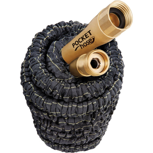 As Seen on TV Pocket Hose Top Brass, 50 feet EasyOptionXY LLC
