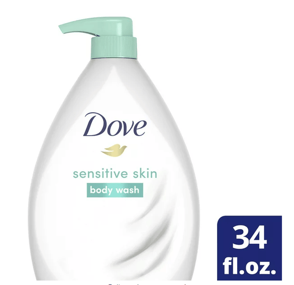 Dove Sensitive Skin Hypoallergenic Body Wash 34 Fl Oz EasyOptionXY LLC