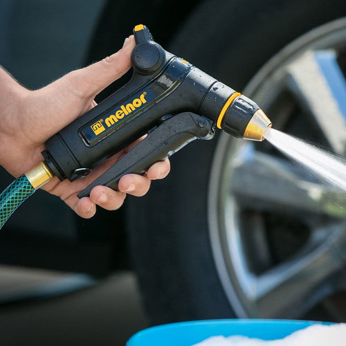 Melnor Premium Metal Front-Trigger Adjustable Nozzle EasyOptionXY LLC