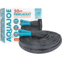 Aqua Joe Superlight 50ft Fiberjacket Max Garden Hose, 5/8" EasyOptionXY LLC