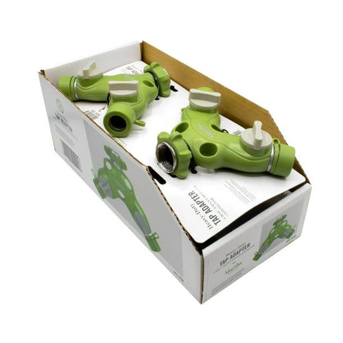 Martha Stewart MTS-TA2M 2-Way Metal Garden Hose Tap Adapter Y-Splitter EasyOptionXY LLC