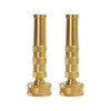 Martha Stewart Heavy Duty Solid Brass 4-in Hose Nozzle - Pack of 2 EasyOptionXY LLC