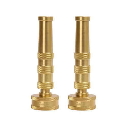 Martha Stewart Heavy Duty Solid Brass 4-in Hose Nozzle - Pack of 2 EasyOptionXY LLC