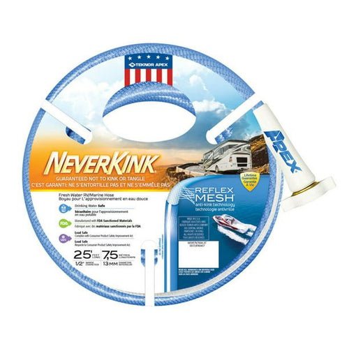 Teknor Apex 7604-25 NeverKink RV/Marine Water Hose - 1/2" x 25' EasyOptionXY LLC