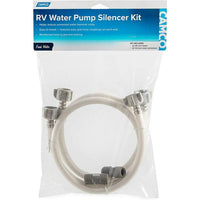 Camco Camper/RV Water Pump Silencer Kit | Features 2 Reinforced Hoses & Reduces Noise and Vibration | Drinking Water Safe (20105) EasyOptionXY LLC