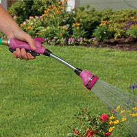 Sprout 8-Pattern 15" Watering Wand in Raspberry Red EasyOptionXY LLC