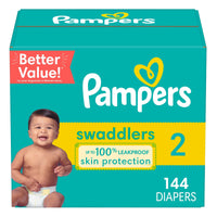 Pampers Swaddlers Diapers Size 2, 144 Count EasyOptionXY LLC