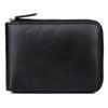 Dopp Men's Regatta Zip-Around Billfold with Zip Bill Compartment Leather, Black EasyOptionXY LLC