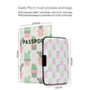 Miami CarryOn RFID Protected Wallet and Passport Cover Set (Cactuses) EasyOptionXY LLC