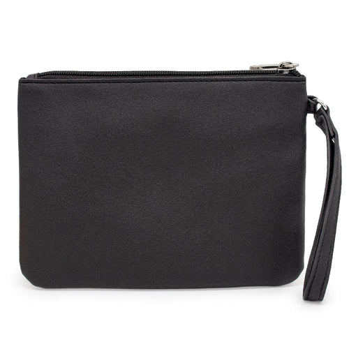 Buckle-Down Women's Disney Wallet, Single Pocket Wristlet, Disney Mickey and Friends Fab Four True Pals Group Pose Sage, Vegan Leather EasyOptionXY LLC