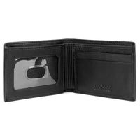 J. Buxton Men's Houston RFID Front Pocket Slimfold Leather, Black EasyOptionXY LLC
