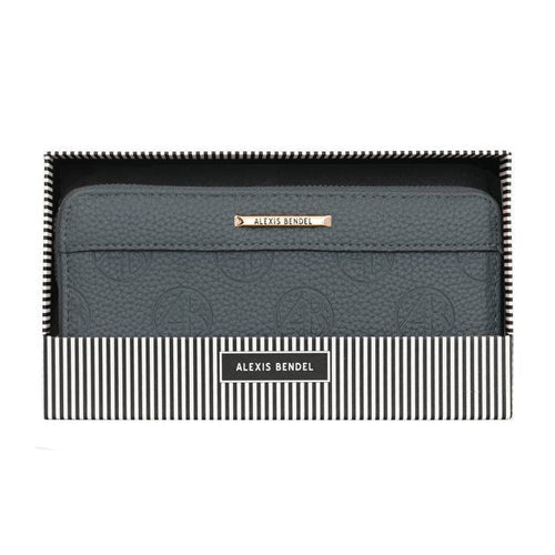 Alexis Bendel Women's Zip Around Wristlet Wallet - Large Capacity Travel Clutch with Card Holders, 2 Cash Pockets and Phone Slot EasyOptionXY LLC