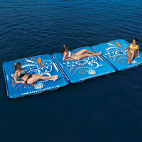 WOW Sports Floating Water Mat For The Pool and Lake - 6X6 Ft. (14-2080) Jupiter Gear