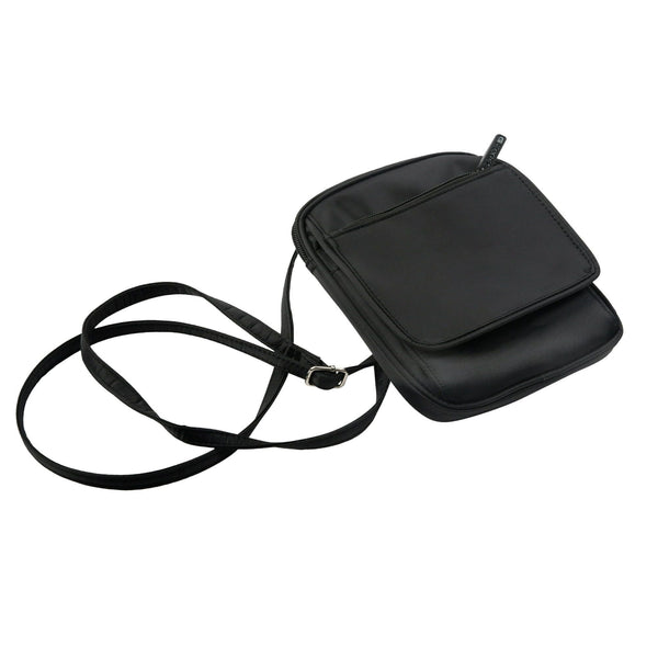 G Force Cross Body Security Pouch, RFID, Black EasyOptionXY LLC