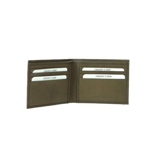 Leather flap Bifold EasyOptionXY LLC