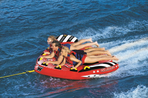 WOW Sports Glider 3 Person 3P Towable with Flex Seating (22-WTO-3967) Jupiter Gear