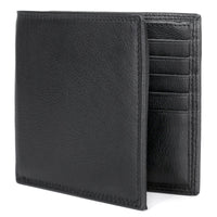 J. Buxton Men's Emblem Cardex Leather, Black EasyOptionXY LLC