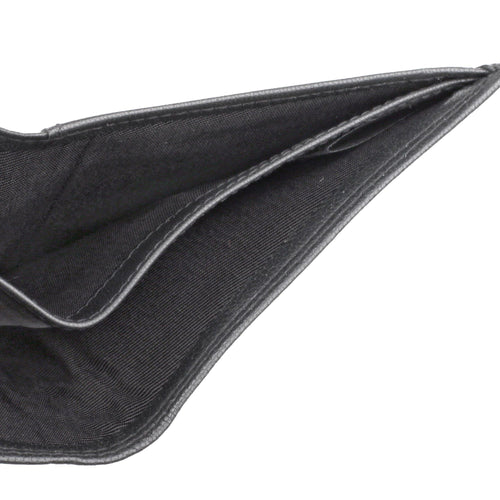 J. Buxton Men's Emblem Cardex Leather, Black EasyOptionXY LLC