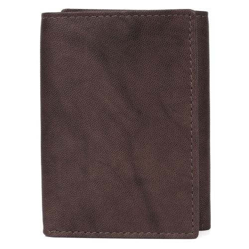 J. Buxton Men's Dakota Three-Fold Leather, Tan EasyOptionXY LLC