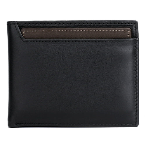 Dopp Men's Alpha RFID ID Convertible Thinfold Leather, Black EasyOptionXY LLC