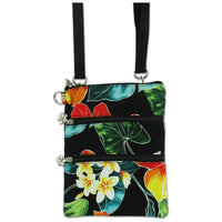 Hibiscus Plumeria Neck Wallet EasyOptionXY LLC