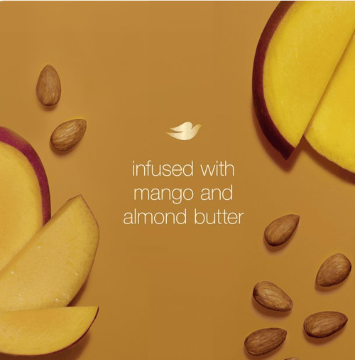 Dove Glowing Mango Butter and Almond Butter Body Wash 22 fl. Oz. EasyOptionXY LLC