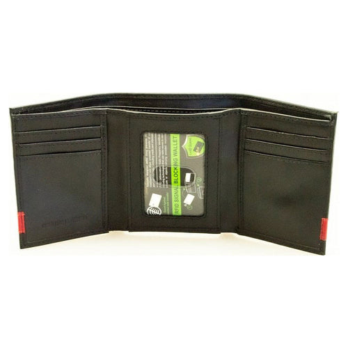 Trifold w/leather strip EasyOptionXY LLC