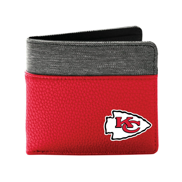 Littlearth NFL Kansas City Chiefs Pebble Bi-Fold Wallet EasyOptionXY LLC