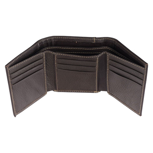 Christian Art Gifts Genuine Leather RFID Bifold Wallet for Men | Best Dad Ever EasyOptionXY LLC