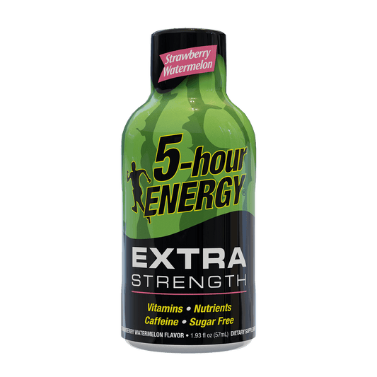 5-hour Energy Strawberry Watermelon Flavor Extra Strength 5-hour ENERGY Shots