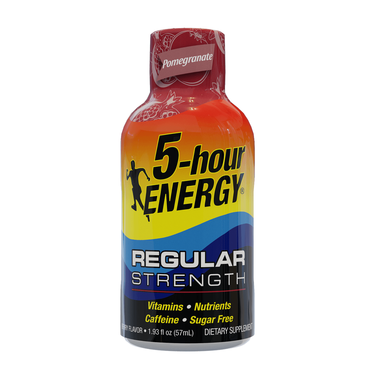 5-hour Energy Pomegranate Flavor Regular Strength 5-hour ENERGY Shots