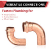 1" Press Copper Street Elbow (Lead Free) Plumbingsell