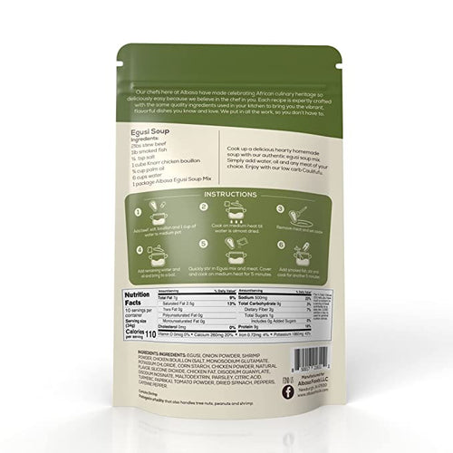 Egusi Soup Mix 12.7oz Albasa Foods