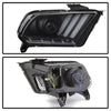 Spyder Ford Mustang 10-13 Projector Headlights - HID Model Only - Black PRO-YD-FM2010V2-HID-BK OffRoadUSA.com