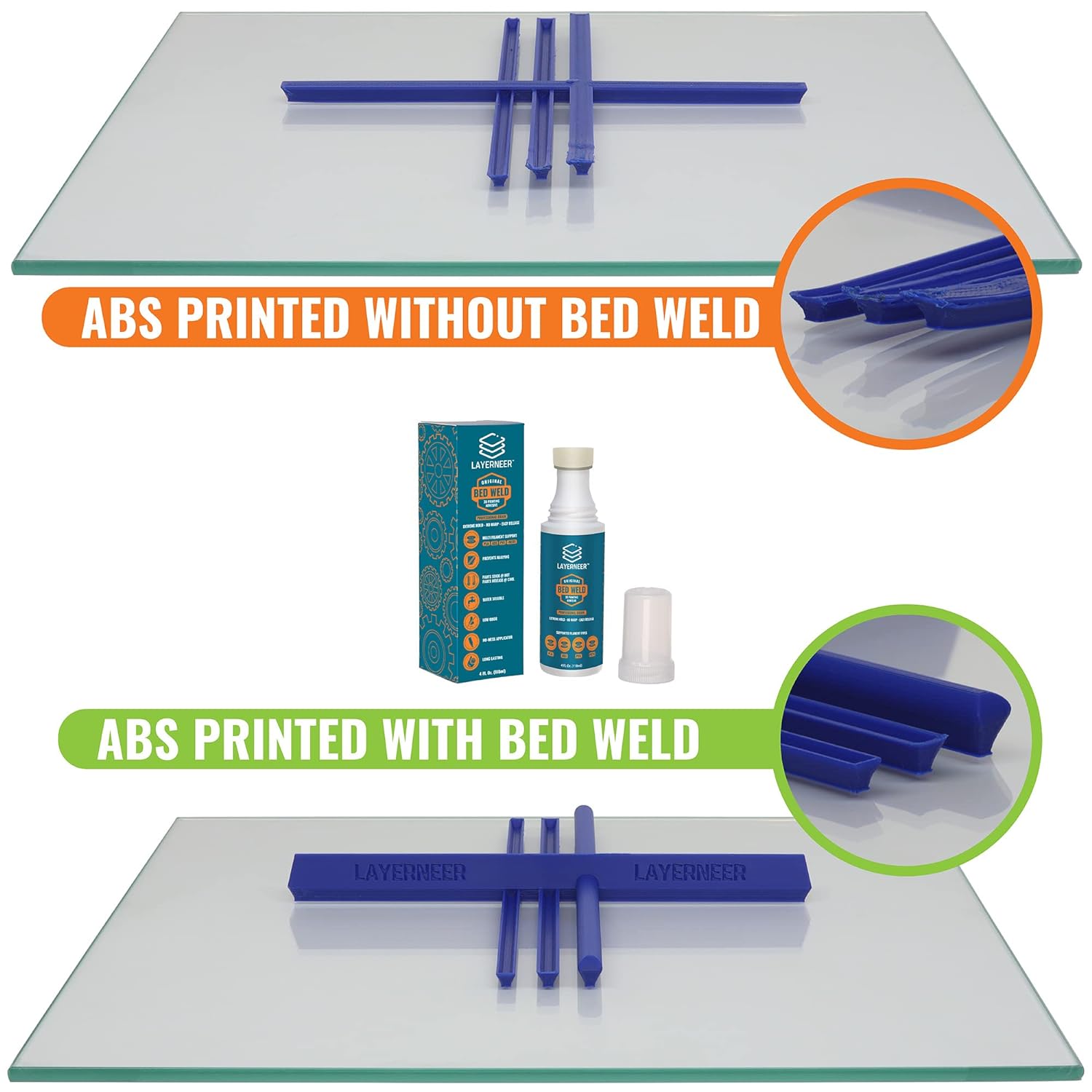 American Filament American Filament Bed Weld 3D Printer Build Plate Adhesive