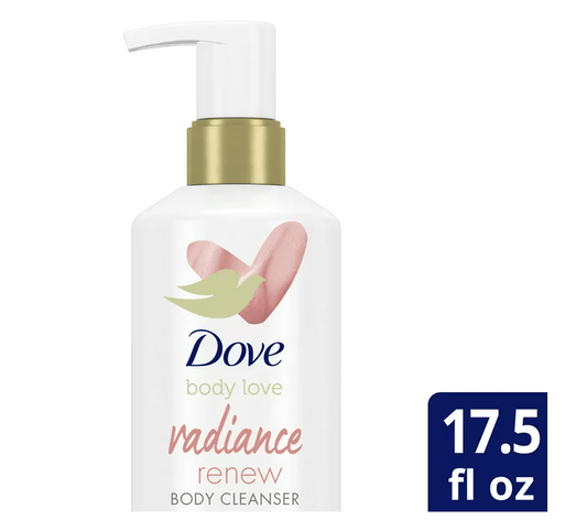 Dove Body Love Body Cleanser For Dull Skin Radiance Renew Exfoliating Body Wash Cleanser with Vitamin C Serum 17.5 fl oz EasyOptionXY LLC