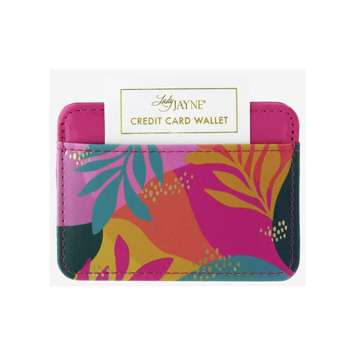 Lady Jayne Case Credit Card Wallet Sunlit Leaves EasyOptionXY LLC