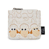 Buckle-Down Women's Disney Wallet, ID Zip Top, Pixar, Toy Story 4 Sheep Trio Billy Goat and Gruff Pose, White, Vegan Leather EasyOptionXY LLC