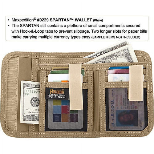 Spartan Wallet Khaki EasyOptionXY LLC