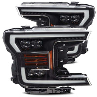 AlphaRex 18-20 Ford F150 NOVA-Series LED Projector Headlights Black OffRoadUSA.com