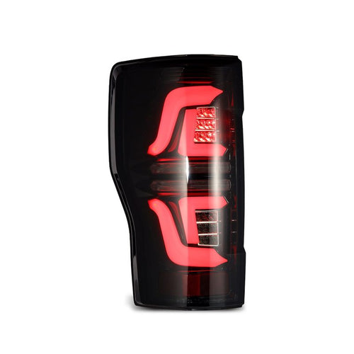 AlphaRex 17-19 Ford Super Duty PRO-Series LED Tail Lights Jet Black OffRoadUSA.com